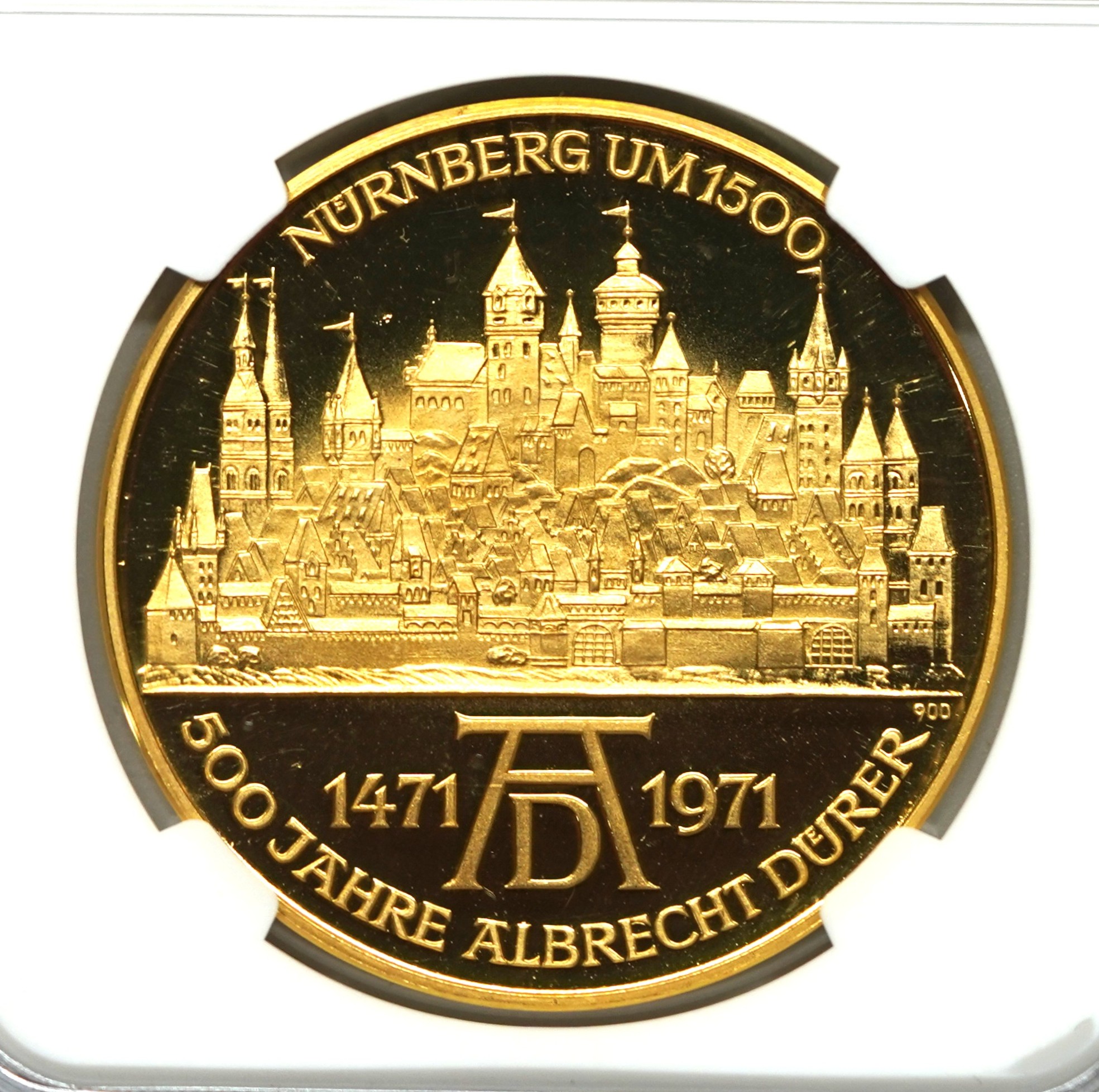 アルベルト·グスタフ·ロルツィング生誕200周年記念10マルク銀貨　SV925 lunatrading_17764